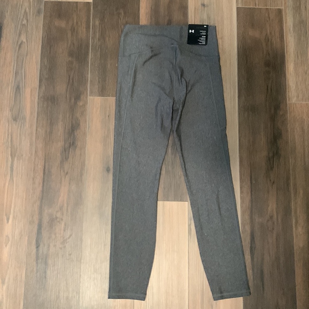 NWT Under Armour Small Grey Heatgear Compression Ankle Legging - Picture 4 of 4